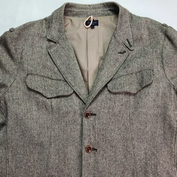Paul Smith Brown Casual Blazer Jacket (42-L)